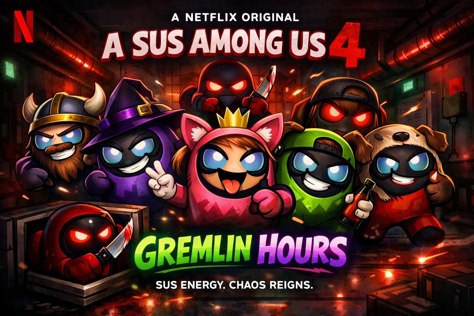 ‘A Sus Among Us 4: Gremlin Hours’ coming soon